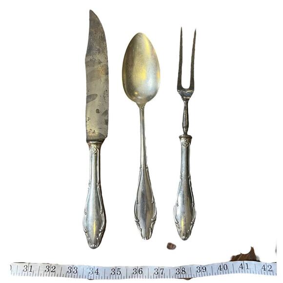 J.A.  HENCKELS Knife & Fork CARVING and serving spoon - Picture 3 of 13